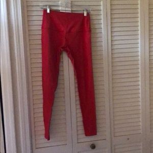 Splits59 red leggings size medium
